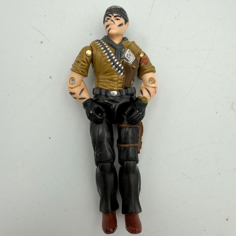 Vintage 1987 GI Joe Tunnel Rat Action Figure Hasbro ARAH Military Toy Hong Kong